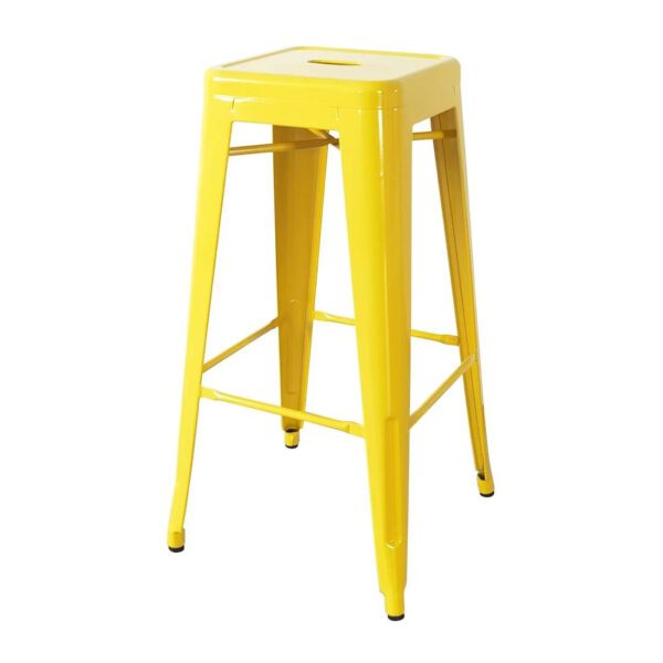 Café barriers and café banners Stools Yellow
