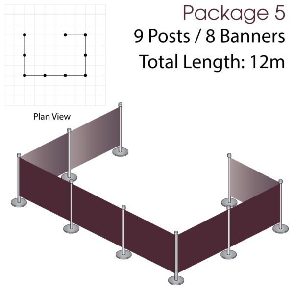 Café Barriers and Café Banners From Pennine Café Barriers - Café Barrier Packages