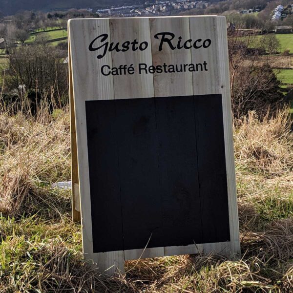 Café Barriers and Café Banners From Pennine Rustic Aboard