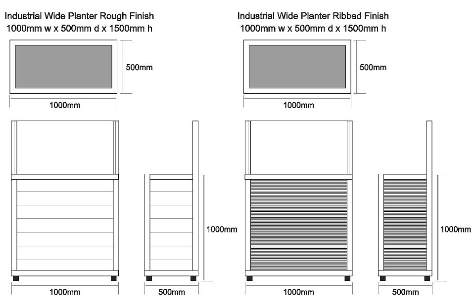 Industrial Planter Diagram