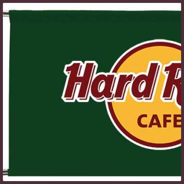 Café barriers and café banners Café Banner Options