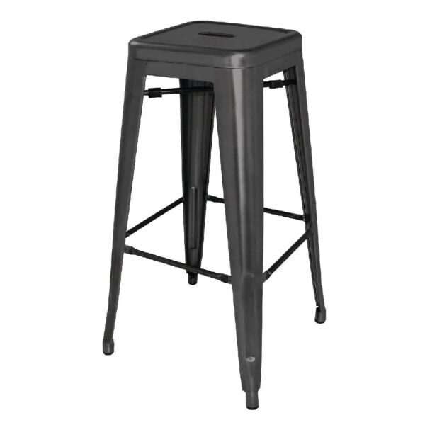 Café barriers and café banners Stools Black